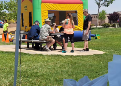 Blue door realty event