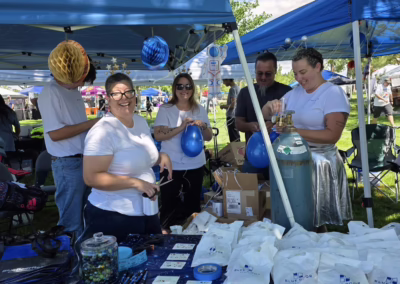 Blue door realty event