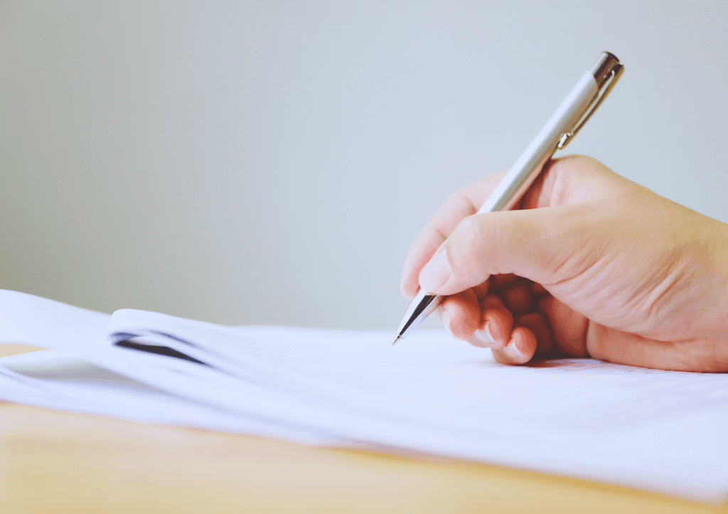 Lease Signing Documents Sign Lease